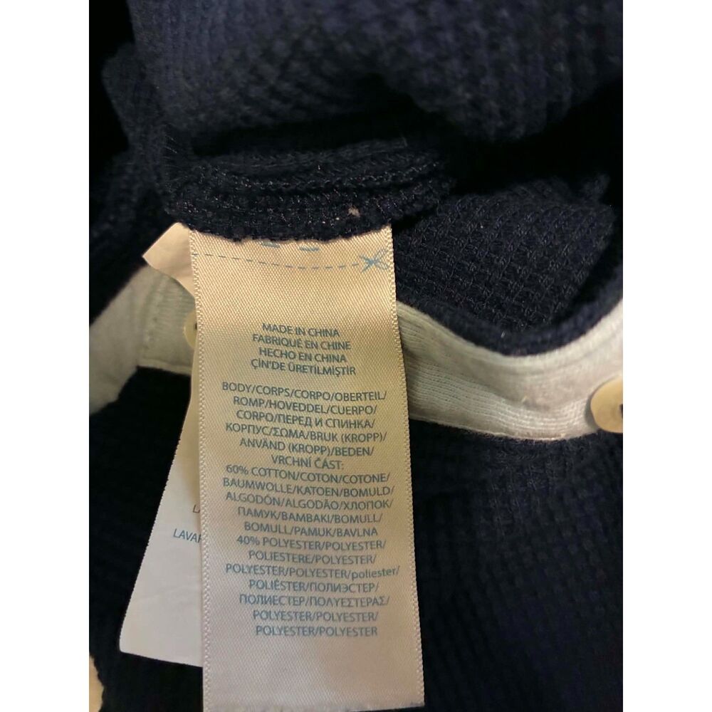 Polo Ralph Lauren Infant Boy 6 month Thernal One Piece Romper - Picture 2 of 5